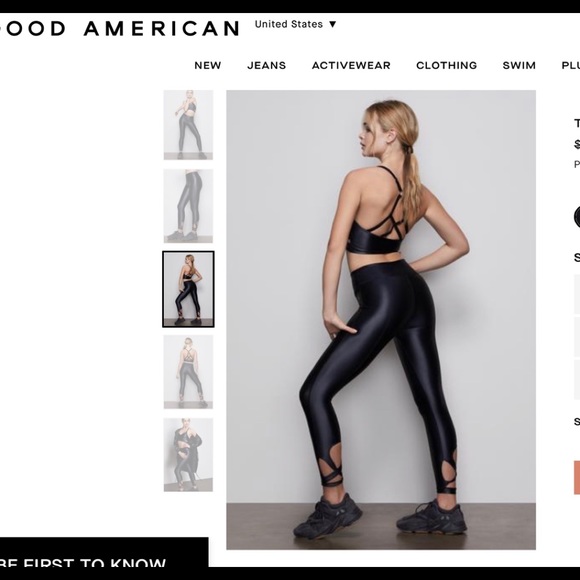 Good American athletic outfit size 1 - Picture 8 of 8